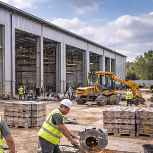 Skilled Labour Support, Slough Industrial Site
